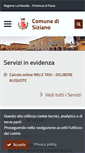 Mobile Screenshot of comune.siziano.pv.it